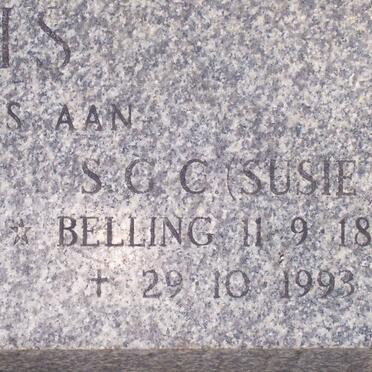 MARAIS Petrus Jacobus 1896-1981 &amp; S.G.C. BELLING 1896-1993