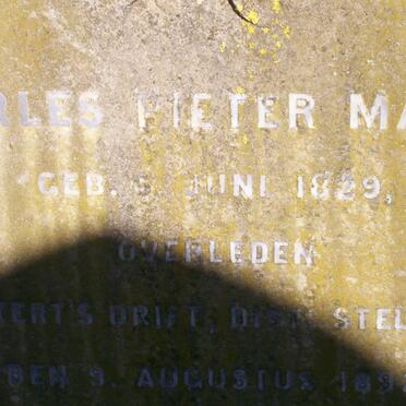 MARAIS Charles Pieter 1829-1892