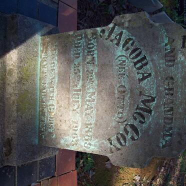 McCOY Jacoba nee OTTO 1889-1963