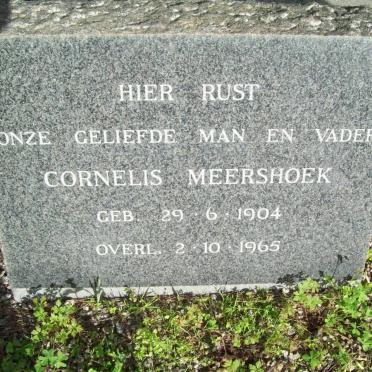 MEERSHOEK Cornelis 1904-1965