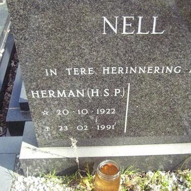 NELL H.S.P. 1922-1991