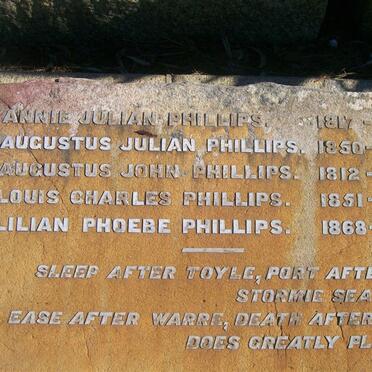 PHILLIPS family