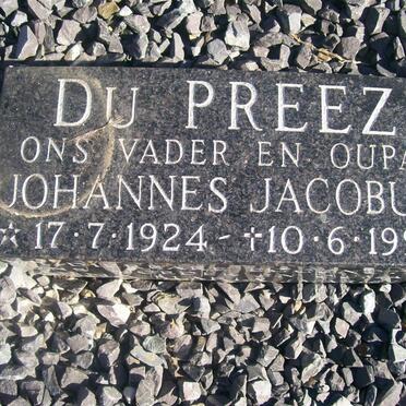 PREEZ Johannes Jacobus, du 1888-1956 &amp; Maria Catharina SPIES 1887-1968 :: DU PREEZ Johannes Jacobus 1924-1998_4