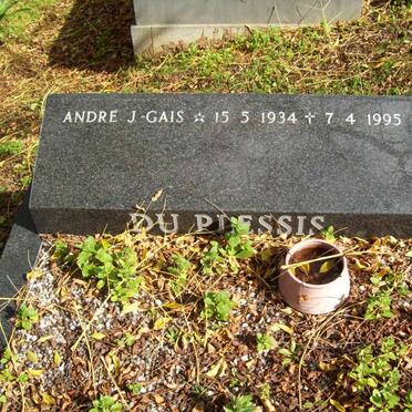 PLESSIS André J-Gais, du 1934-1995