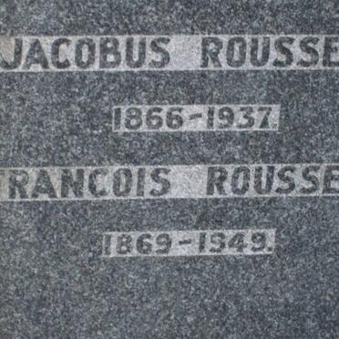 ROUSSEAU Jacobus 1866-1937 :: ROUSSEAU Francois 1869-1949
