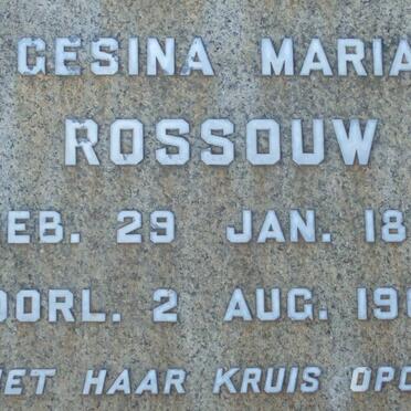 ROSSOUW Gesina Maria 1879-1963