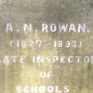 ROWAN A.N. 1827-1893 &amp; Maria Johanna MULLER 1835-1919