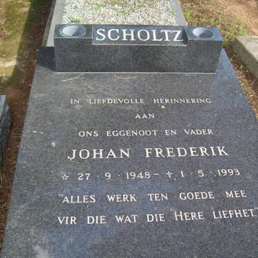 SCHOLTZ Johan Frederik 1948-1993