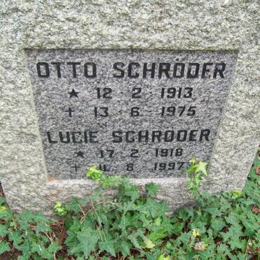 SCHRODER Otto 1913-1975 &amp; Lucie 1918-1997