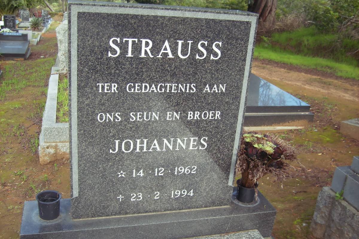 STRAUSS Johannes 1962-1994