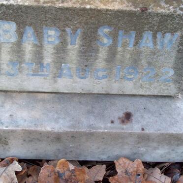 SHAW Baby -1922