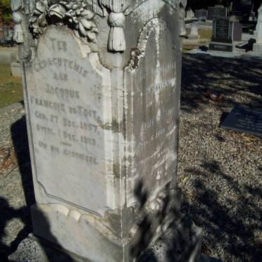 TOIT Jacobus Francois, du 1857-1913 :: DU TOIT Elize -1945