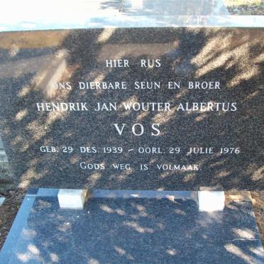 VOS Hendrik Jan Wouter Albertus 1939-1976