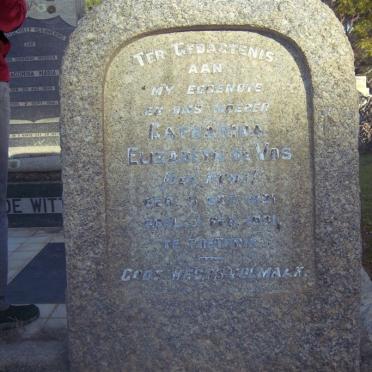 VOS Catharina Elizabeth, de 1891-1931