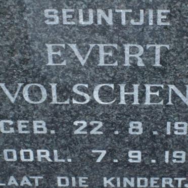 VOLSCHENK Evert 1967-1967