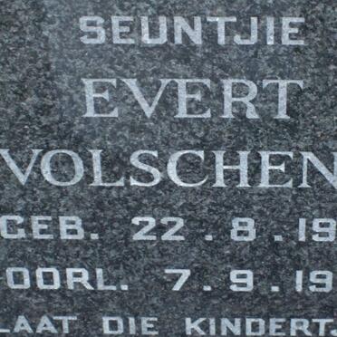 VOLSCHENK Evert 1967-1967