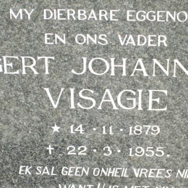 VISAGIE Gert Johannes 1879-1955