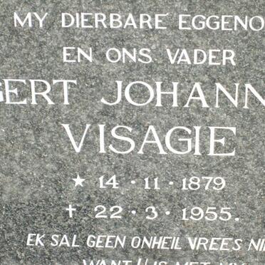 VISAGIE Gert Johannes 1879-1955