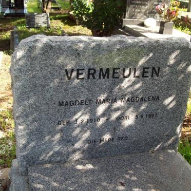 VERMEULEN Magdelt Maria Magdalena 1910-1992