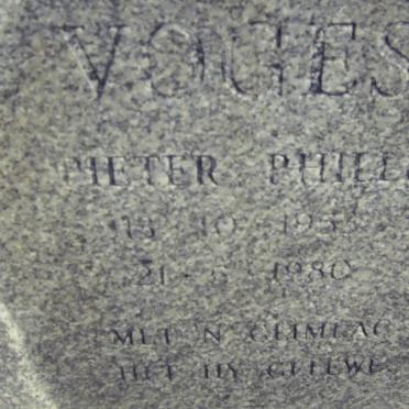 VOGES Pieter Phielip 1953-1980