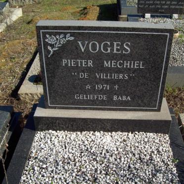 VOGES Pieter Michiel 1971-1971