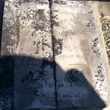 VILLIERS Charl, de -1942 &amp; Rachel Catharina DU PREEZ -1930