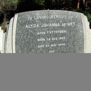 WET Pieter Jacob Stephanus, de 1890-1970 &amp; Alyda Johanna MATTHYSEN 1893-1944