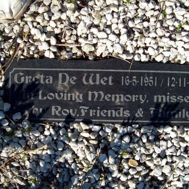 WET Greta, de 1951-2002