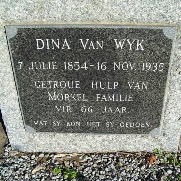 WYK Dina, van 1854-1935