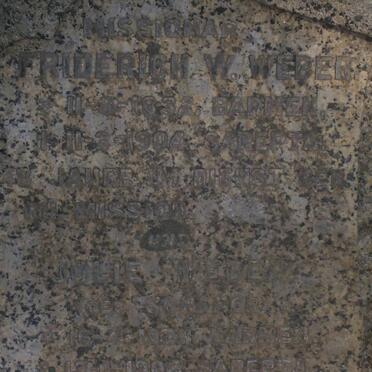 WEBER Friderich 1832-1904 &amp; Julie SCHAFER 1828-1904