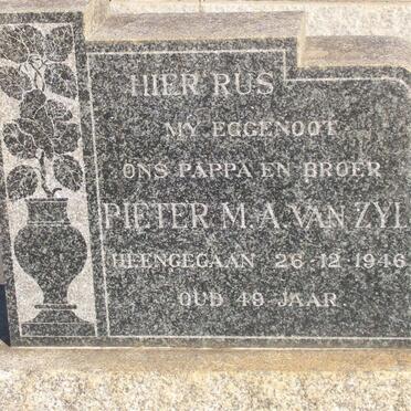 ZYL Pieter M.A., van -1946
