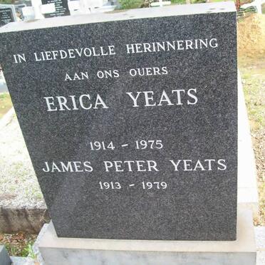 YEATS James Peter 1913-1979 &amp; Erica 1914-1975