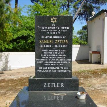 ZETLER Samuel 1909-2002