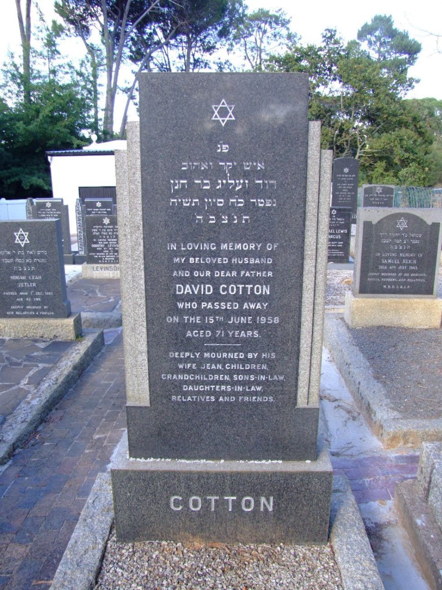COTTON David -1958