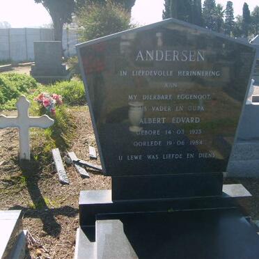 ANDERSEN Albert Edward 1923-1984