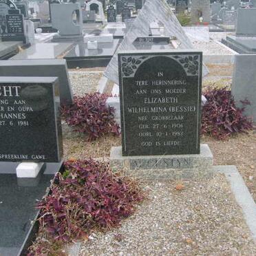 AUGUSTYN Elizabeth Wilhelmina nee GROBBELAAR 1906-1982