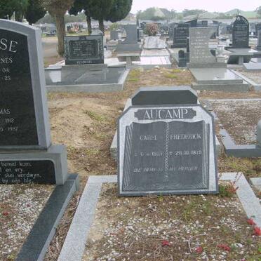 AUCAMP Carel Frederick 1937-1979