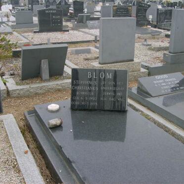 BLOM Stephanus Christianus 1950-1978