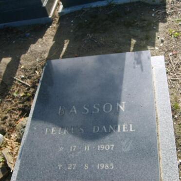 BASSON Petrus Daniel 1907-1985