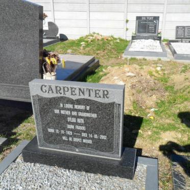 CARPENTER Sylvia Ruth nee FRASER 1928-2002