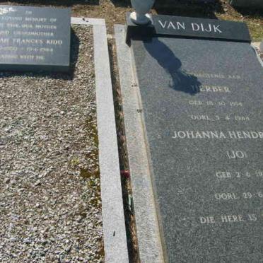 DIJK Herber, van 1914-1984 &amp; Johanna Hendrika 1914-1994