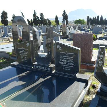 FROEHLICH Johan Jacob ??-?? &amp; Catharina Wilhelmina LOMBARD 1920-2001