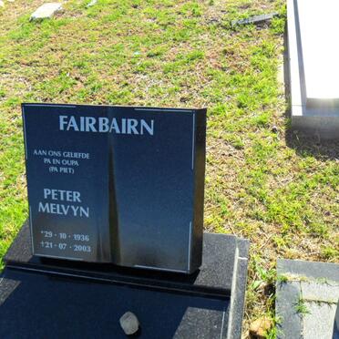 FAIRBURN Peter Melvyn 1936-2003