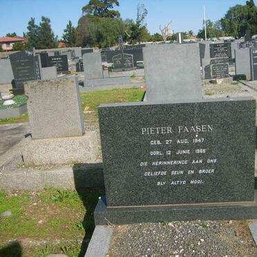 FAASEN Pieter 1947-1969