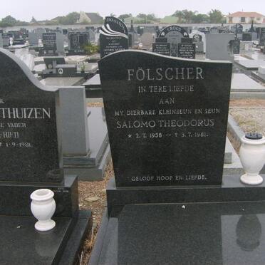 FOLSCHER Salomo Theodorus 1958-1981