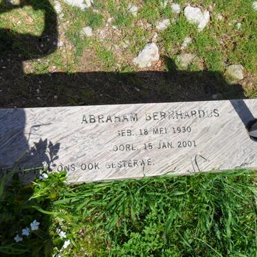 FOURIE Abraham Bernhardus 1930-2001