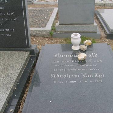 GROENEWALD Abraham Van Zyl 1919-1982