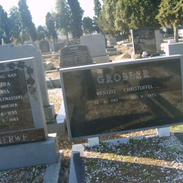 GROBLER Wentzel Christoffel 1913-1975
