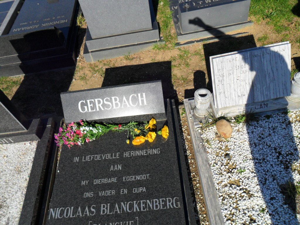 GERSBACH Nicolaas Blanckenberg