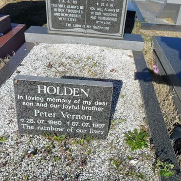HOLDEN Peter Vernon 1960-1997